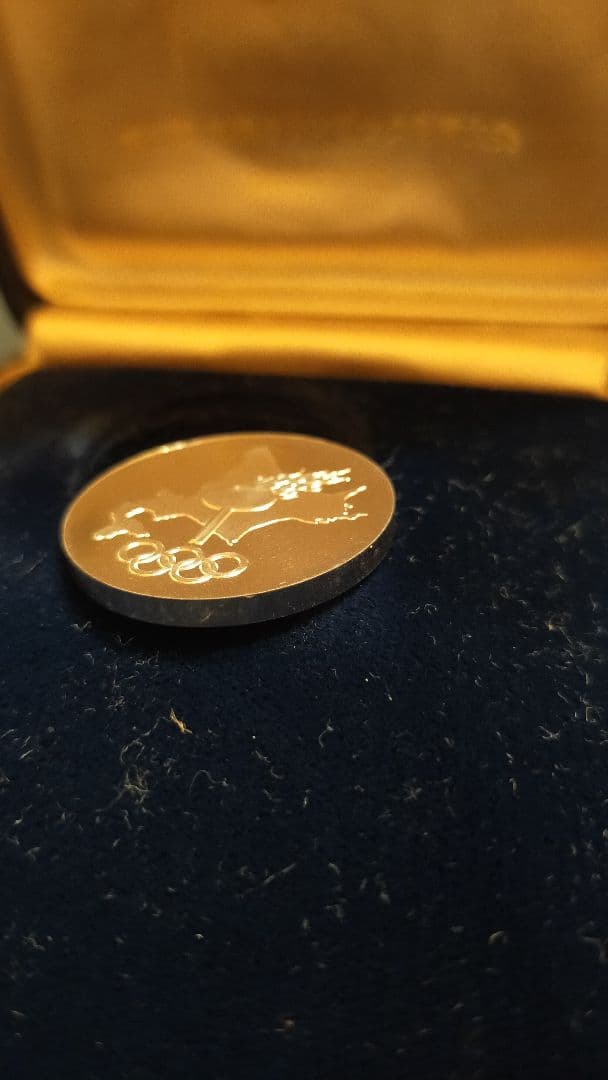 1972年札幌オリンピック　プラチナメダル　純白金　36g