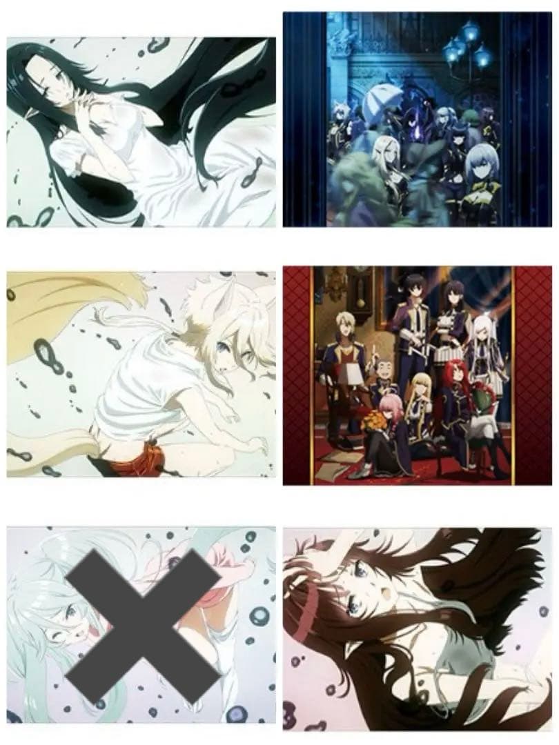 ブシロード ラバーマットコレクション　影の実力者になりたくて5個➕α