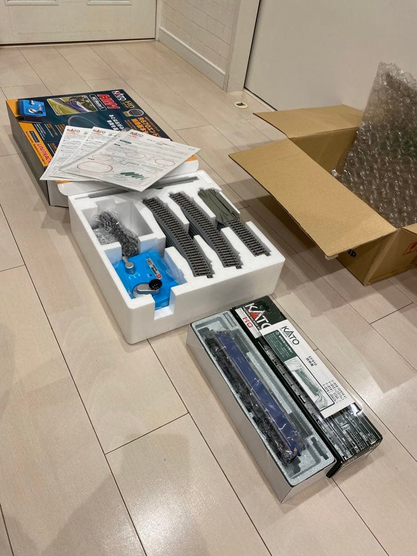 HOゲージ　HM1 3-105 EF510 500 JR貨物色(青) セット販売