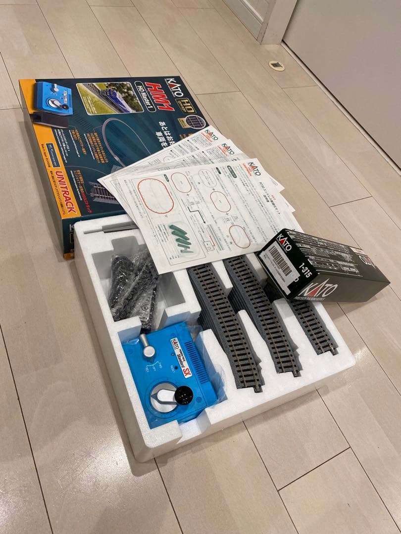 HOゲージ　HM1 3-105 EF510 500 JR貨物色(青) セット販売