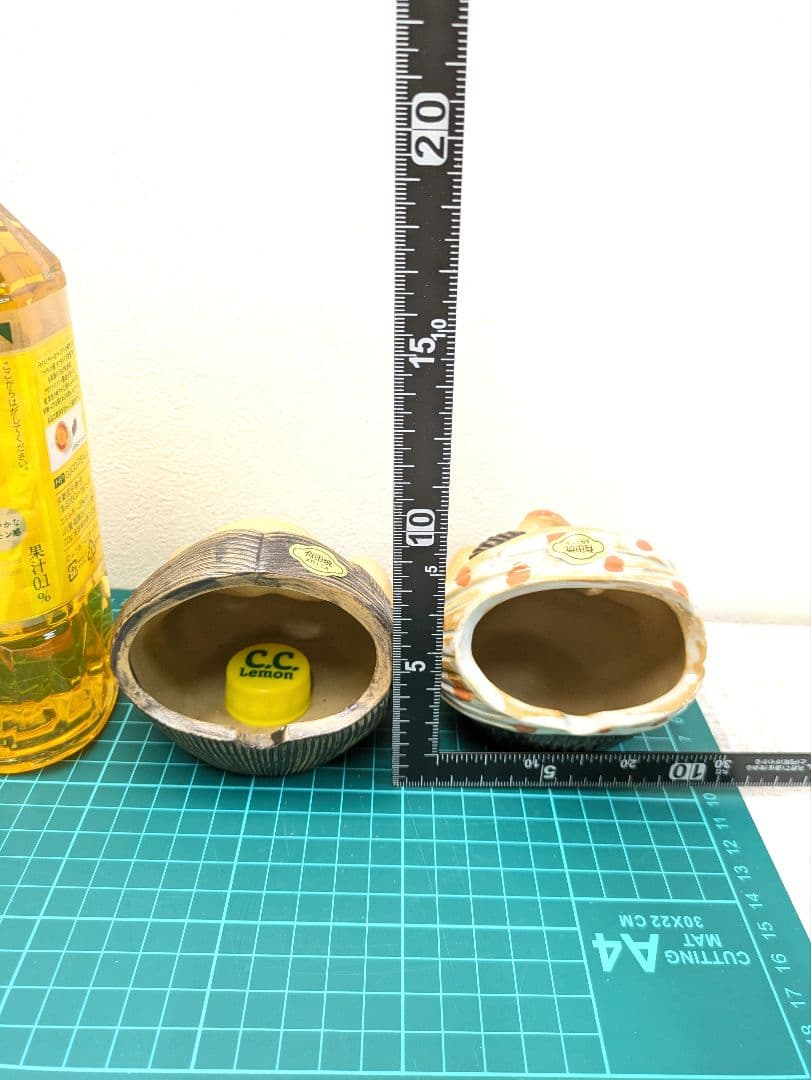 【値下中】美品☆有田焼おかめひょっとこペア灰皿　香炉