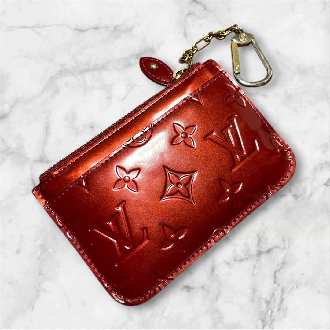 Louis Vuitton ヴェルニ ポシェットクレNM  カードケース
