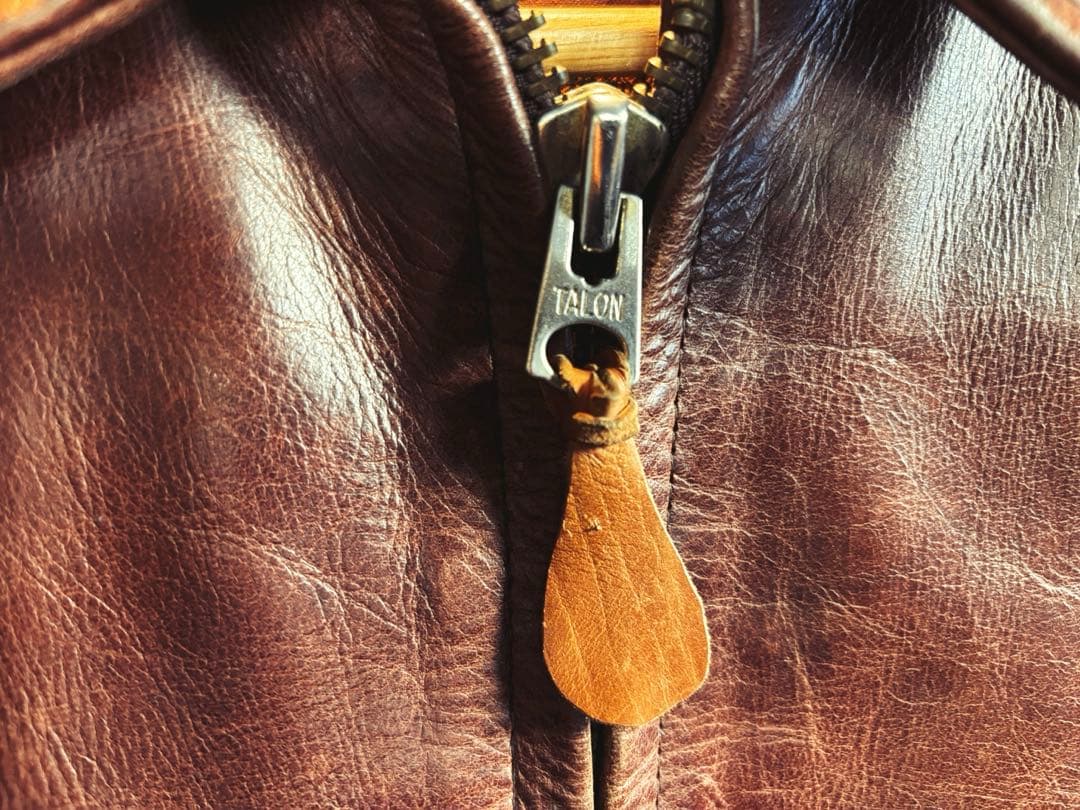 ビーマッコイ ステアハイド シングルライダースジャケットサイズ36 ブラウン