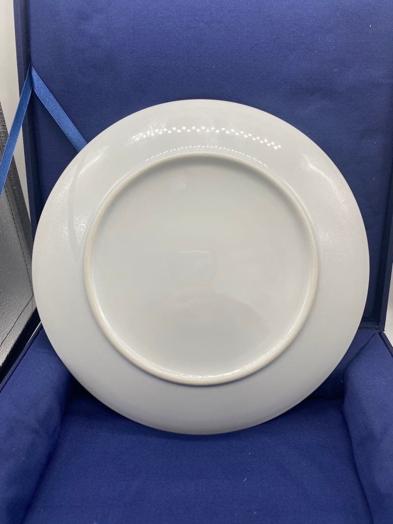 中国　景徳鎮製　李？作家絵皿　元箱付　　引越しのため　売り尽くす