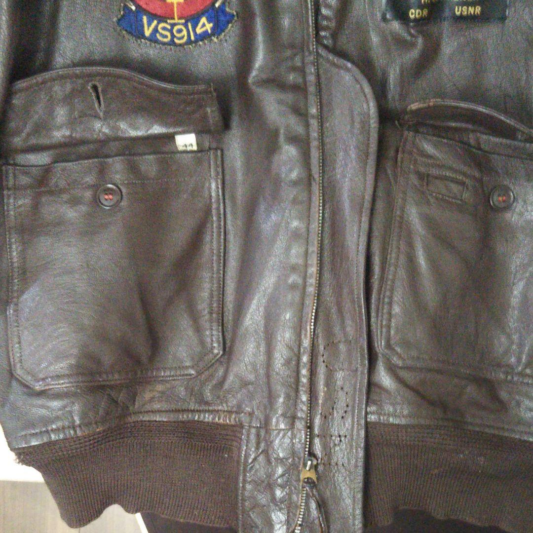 ミリタリー 米海軍 G-1 フライトジャケット