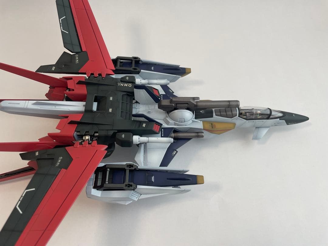 PG 1/60 ストライクガンダム　スカイグラスパー 塗装済完成品