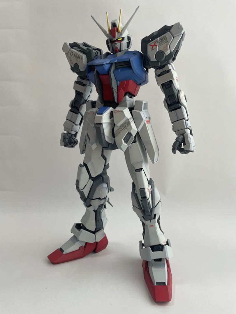 PG 1/60 ストライクガンダム　スカイグラスパー 塗装済完成品
