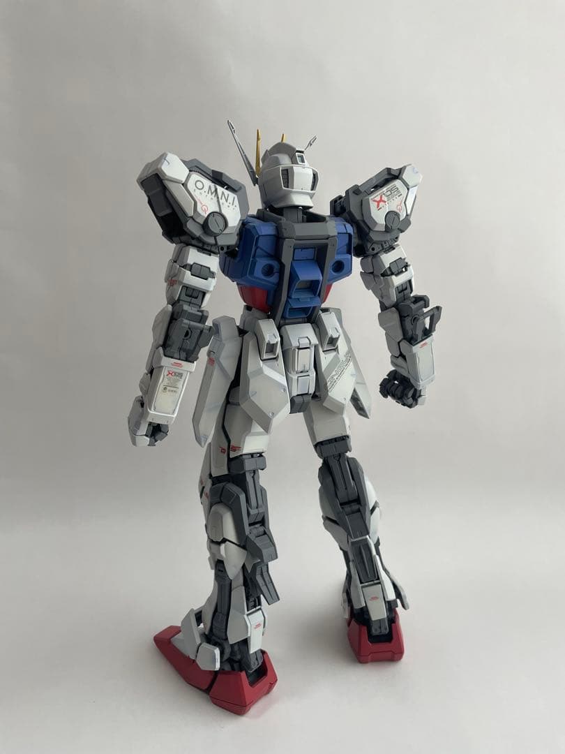 PG 1/60 ストライクガンダム　スカイグラスパー 塗装済完成品