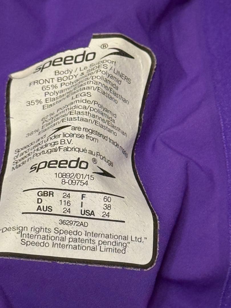 スピード　高速水着　競泳水着　ファーストスキン　レーザーレーサー　M