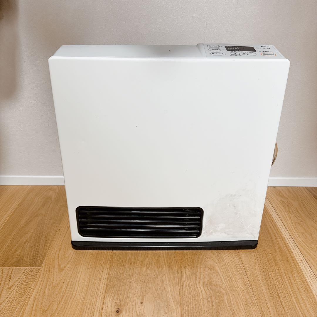 都市ガス　ガスファンヒーター　リンナイ