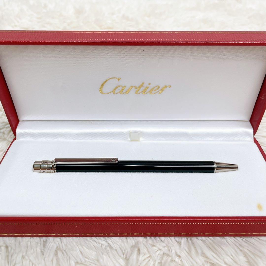 Cartier サントス ドゥ カルティエ ブラック ボールペン