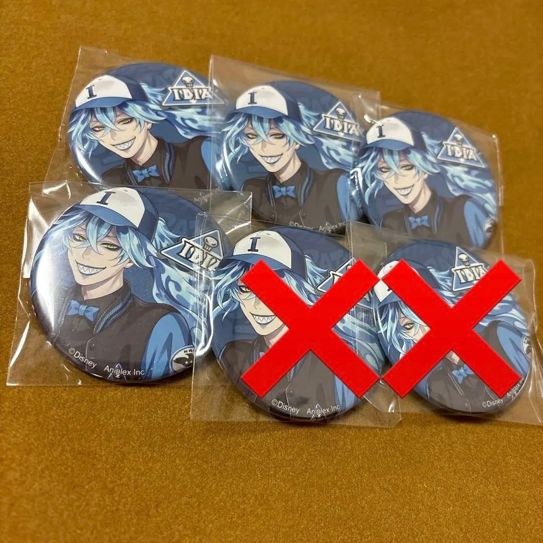 ツイステッドワンダーランド ツイステ ユニオンバースデー イデア 缶バッジ 6点