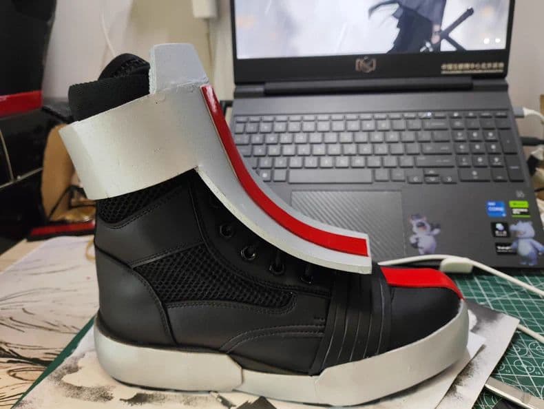 仮面ライダーファイズ シューズ 1:1 コスプレ 特撮