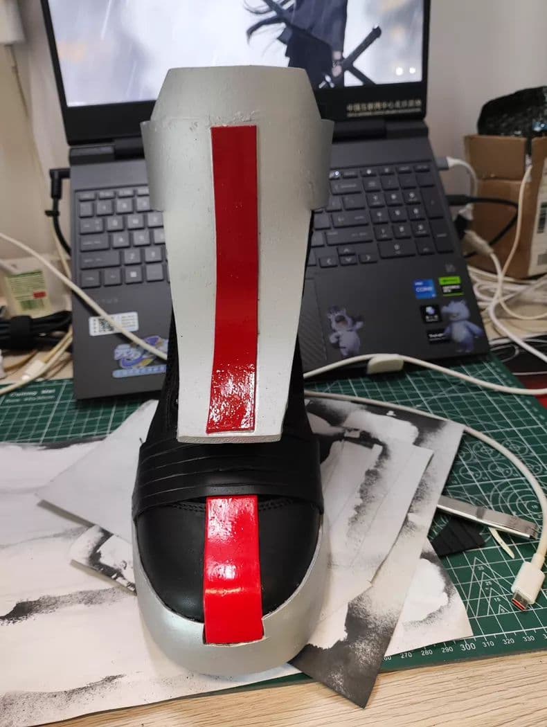 仮面ライダーファイズ シューズ 1:1 コスプレ 特撮