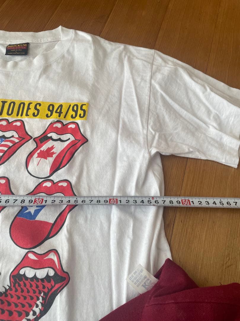 ローリングストーンズ94/95ツアーTシャツとキャップ