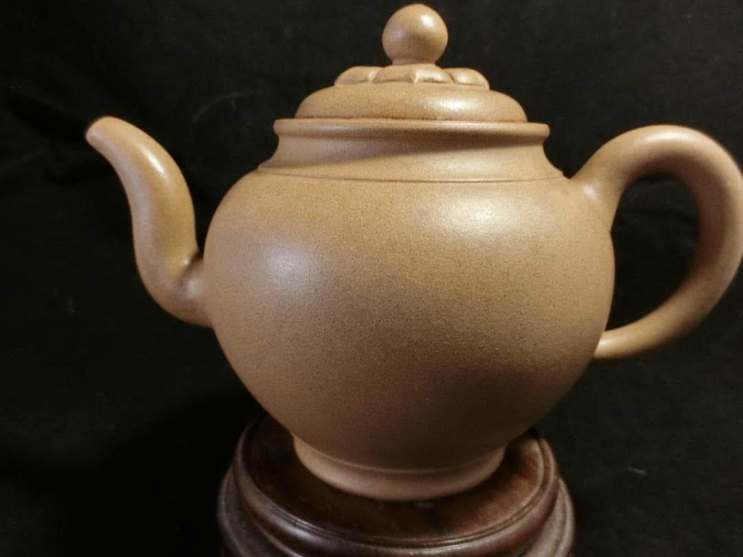 中国宜興老紫砂壷　急須煎茶 民国早期壷精品無款 本物保証