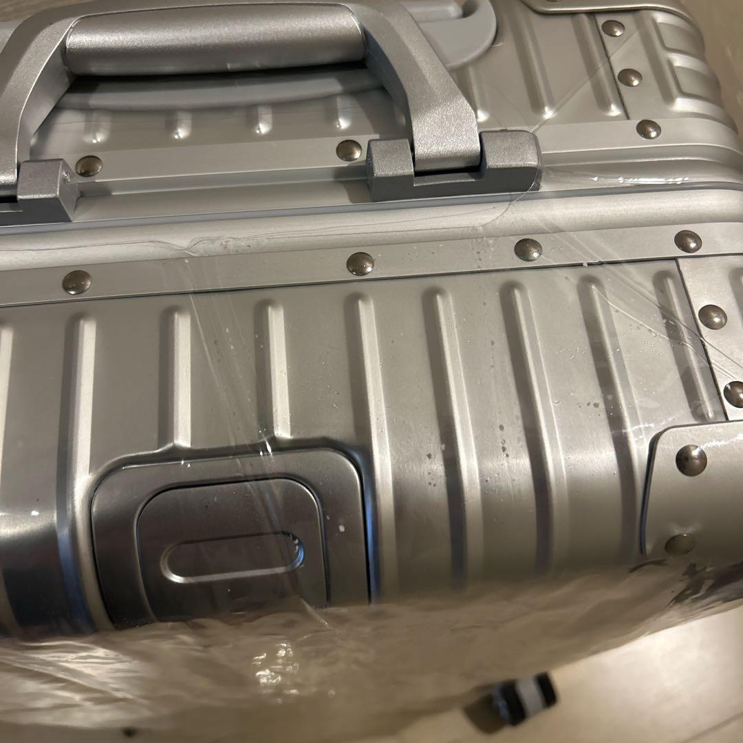 超美品✨スーツケース オールアルミ合金 キャリーケース　シルバー　機内持ち　S