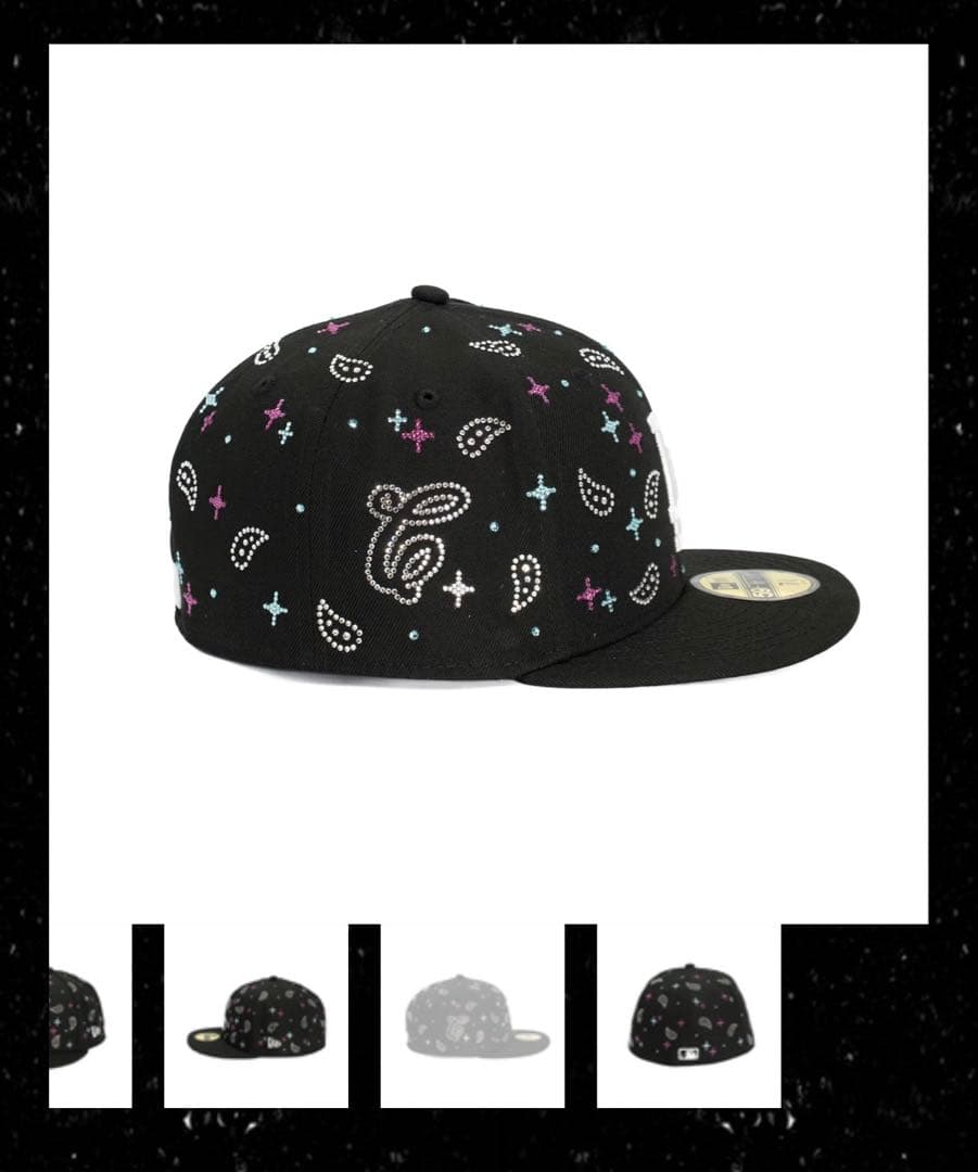 【ぺページ】ジュエルキャップ　NEWERA SWAROVSKI