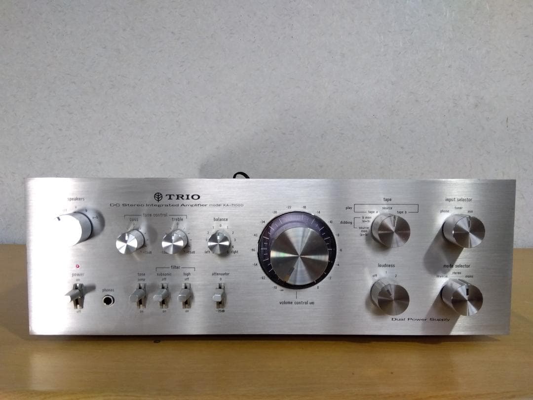 TRIO KA-7100 ステレオインテグレーテッドアンプ
