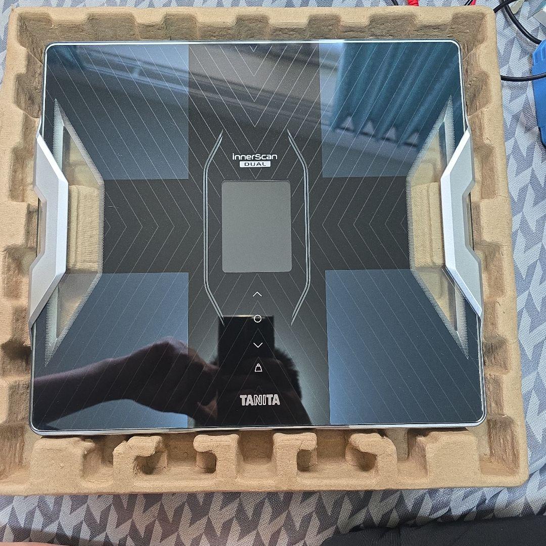 タニタ 体組成計 スマホ 日本製 ブラック RD-912
