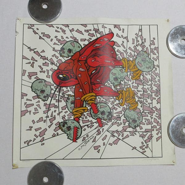 PUSHEADパスヘッドcocobatココバットグラスホッパーポスター９８年製