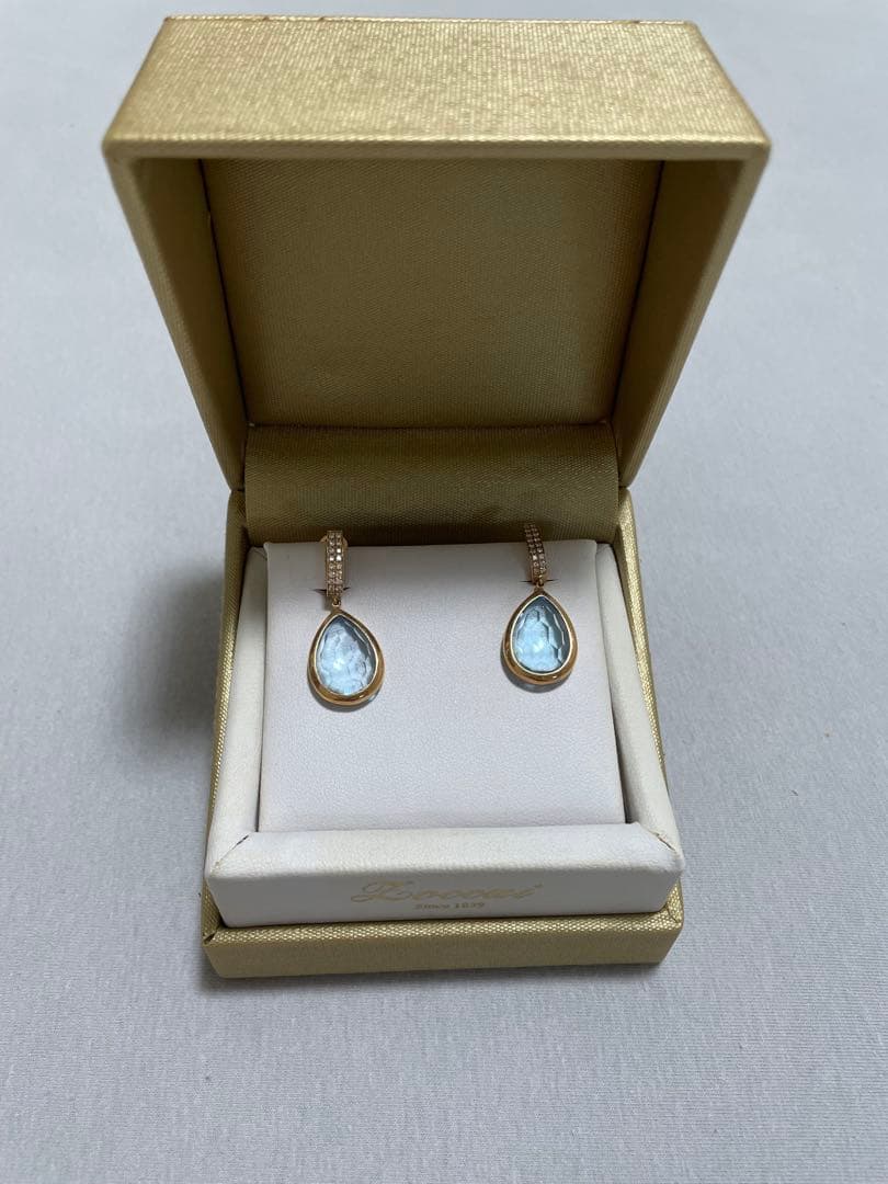 Zoccai Since 1839 K18 ピアス イタリア製 箱あり 未使用