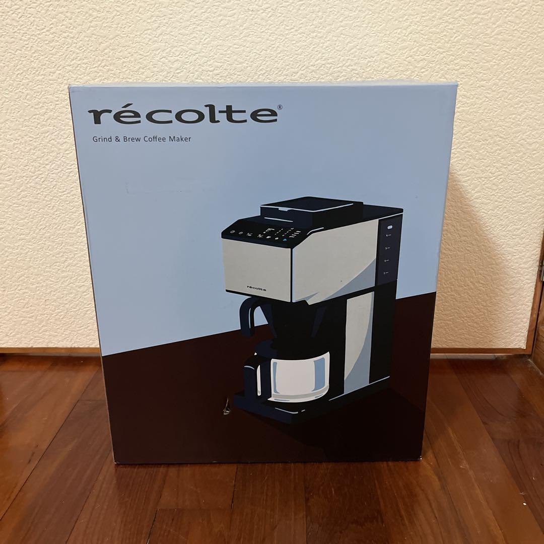 新品未使用　レコルト　コーン式全自動コーヒーメーカー　RCD-1