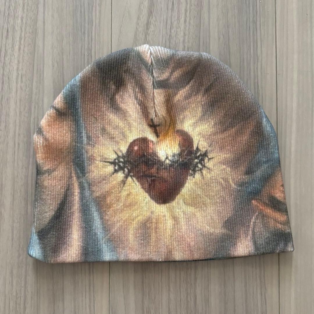 shury Labyrins Picture Beanie 5 マリア柄