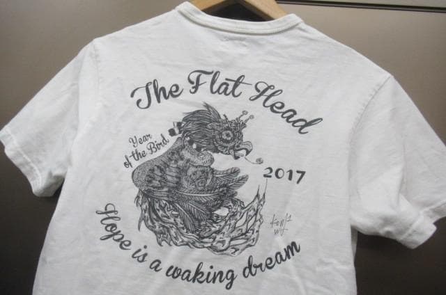 小松美羽限定フラットヘッド×小松美羽Tシャツサイズ38コラボ干支