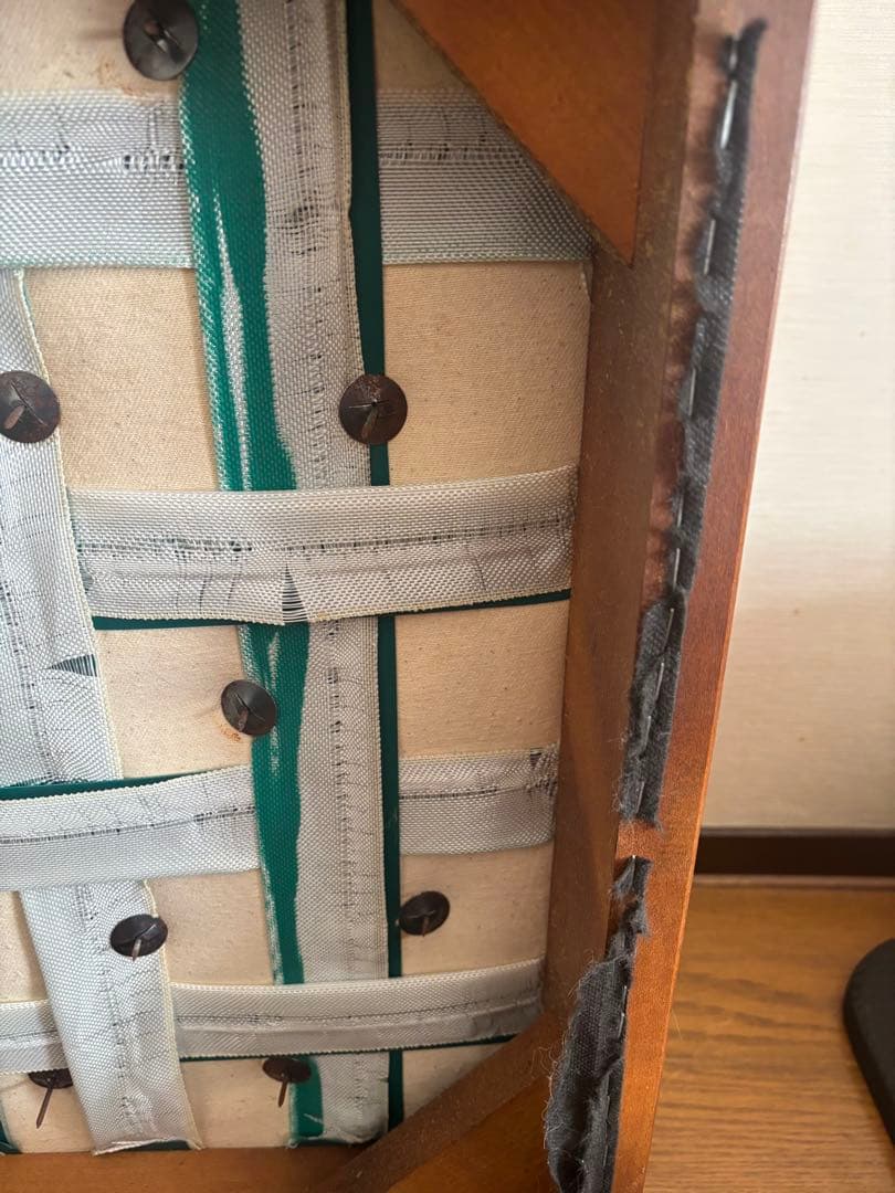 猫脚　ピンク ベルベット ヴィンテージ スツール　オットマン