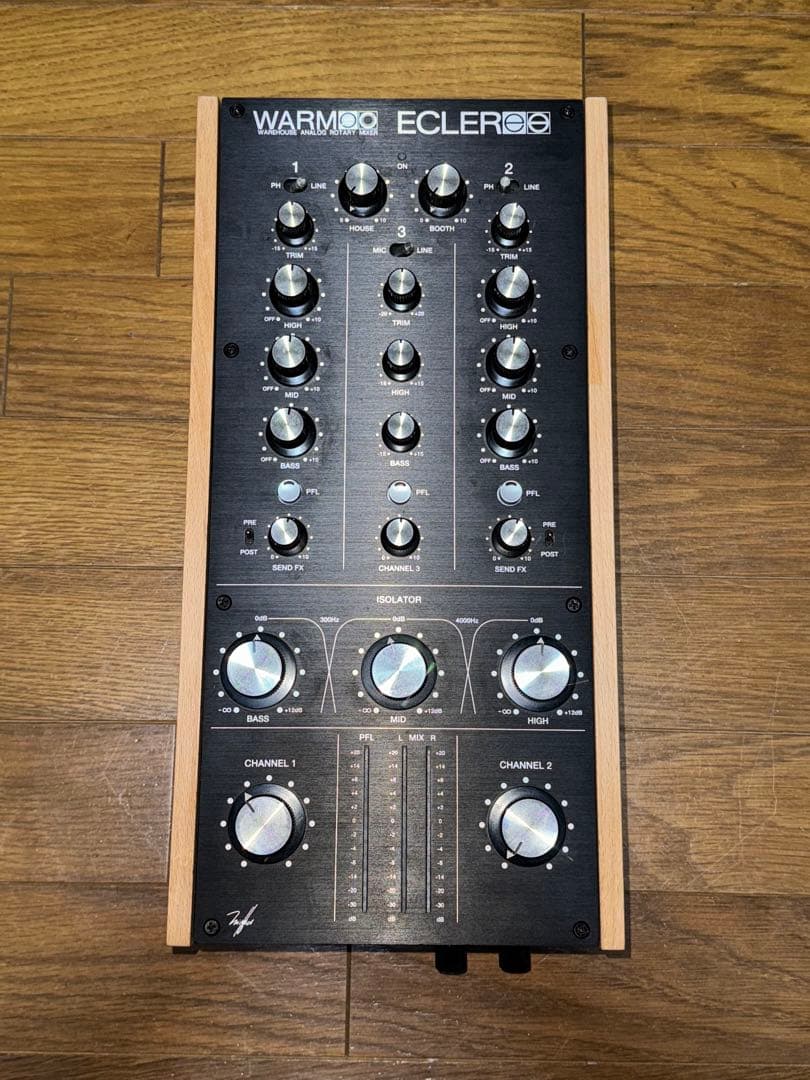 Ecler WARM2 DJミキサー 2チャンネル