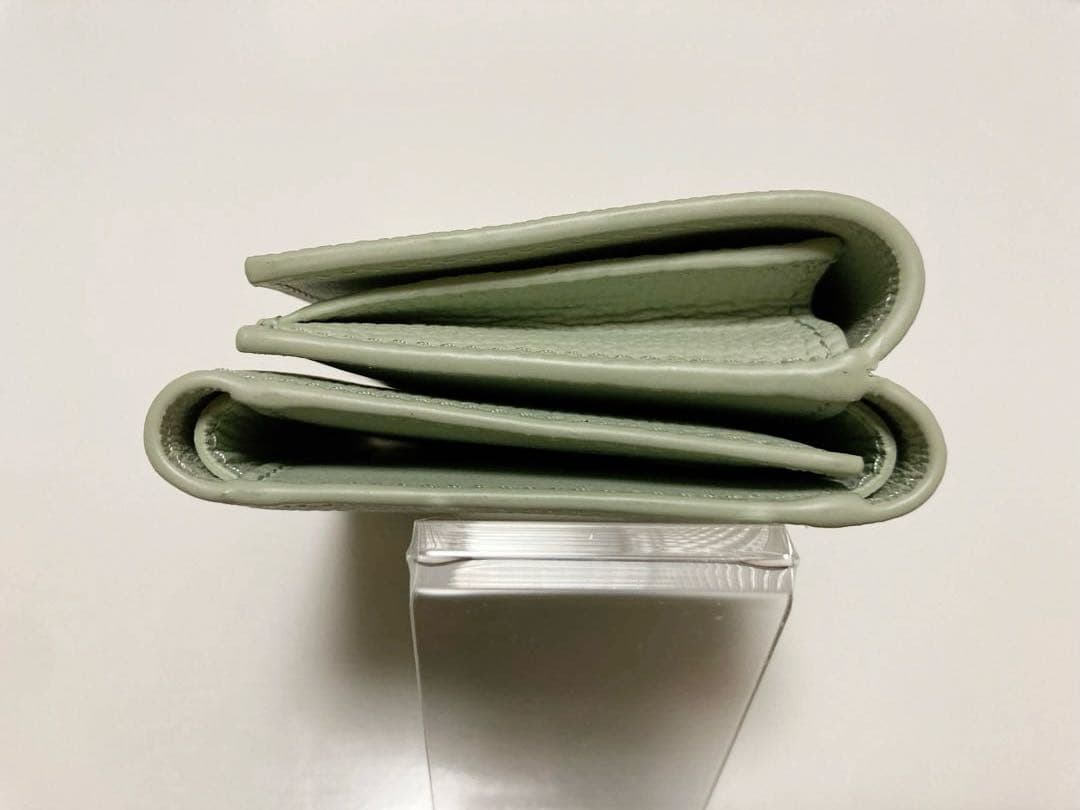 【未使用品】LOEWE アナグラム トライフォールド ウォレット