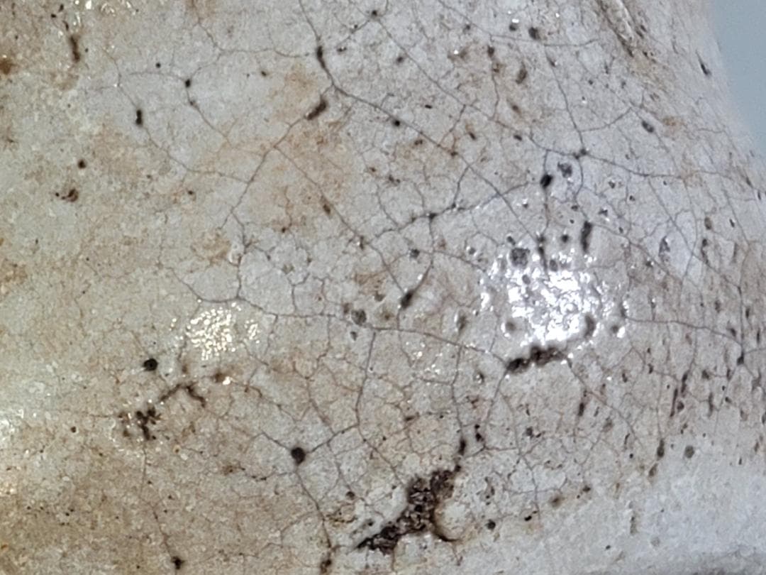 茶道具 古唐津 銘 雪の下 古美術 DT414