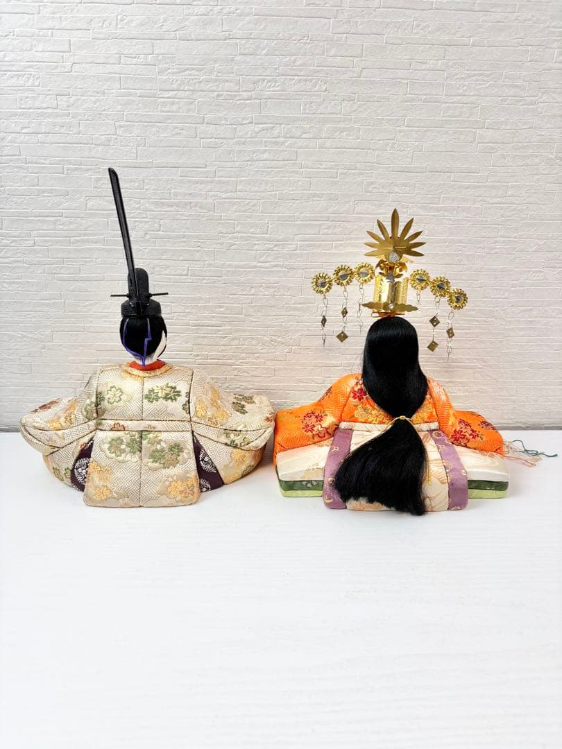 アンティーク　雛人形　人形のみ　お内裏様　お雛様　ひな祭り　レトロ　ヴィンテージ