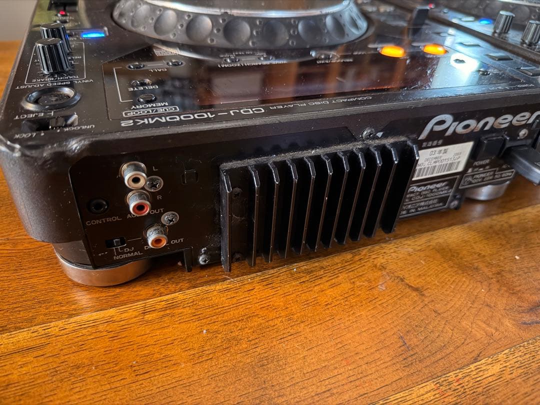 Pioneer CDJ-1000MK2 2台セット