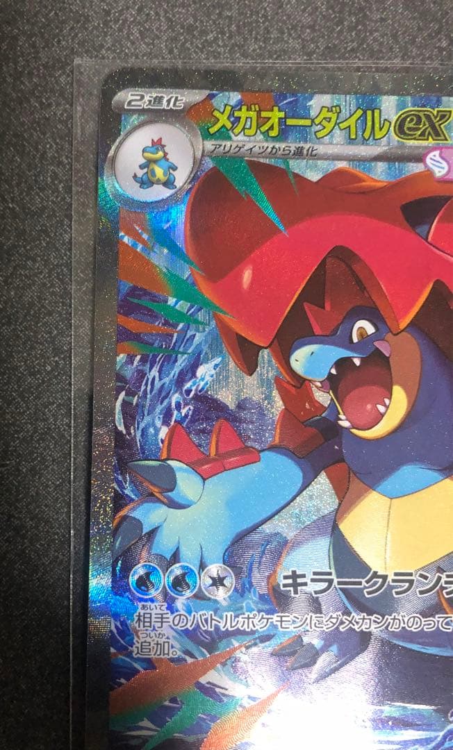 メガメガニウムex メガエンブオーex メガオーダイルex SAR