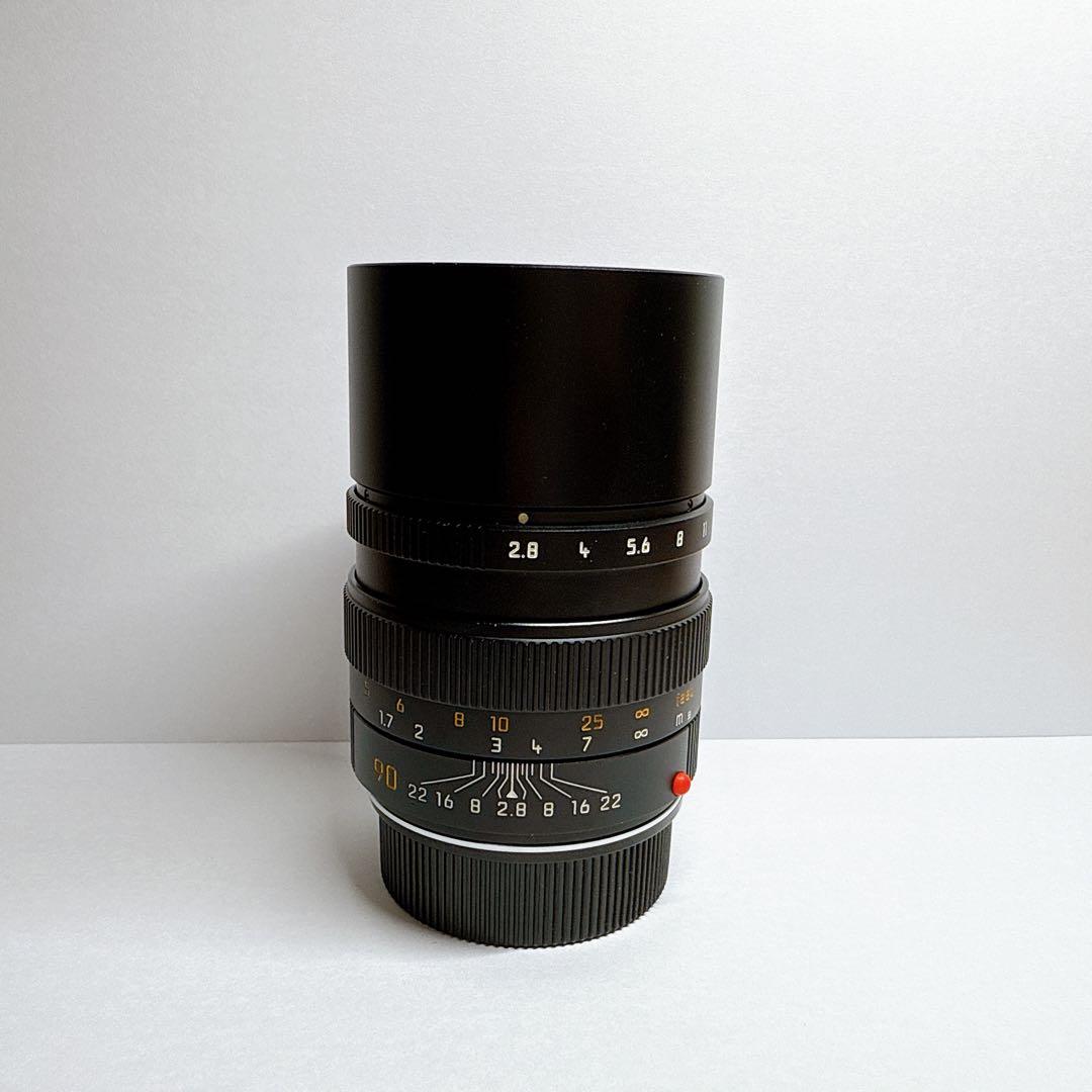 【極美品】ライカ エルマリート M 90mm F2.8 フード組込 6bit
