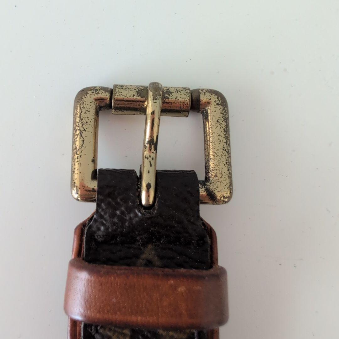 Louis Vuitton レザー首輪 モノグラム