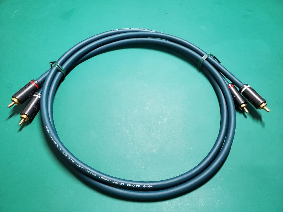 HITACHI QAX-112 RCAケーブル