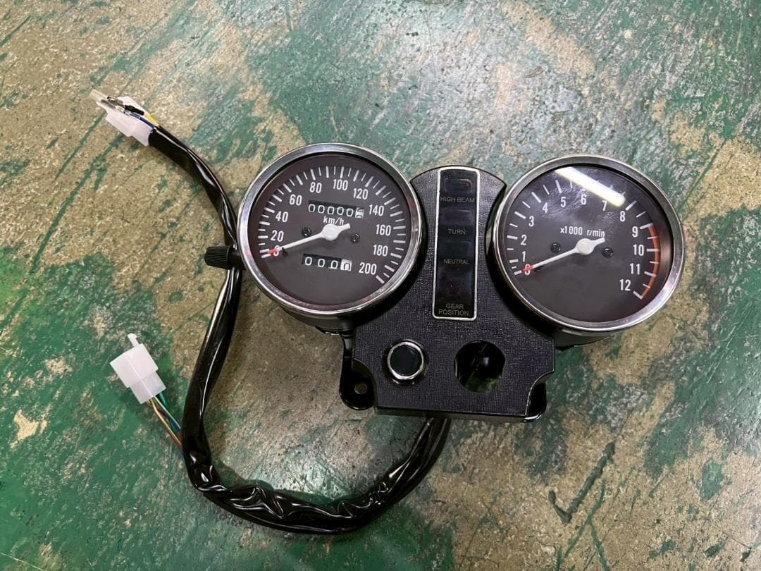 GS400 メーター リプロ/B 当時仕様GS425　GS400E