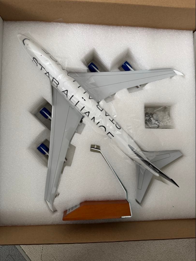 値下げJCWings1/200ユナイテッド航空 747StarAlliance