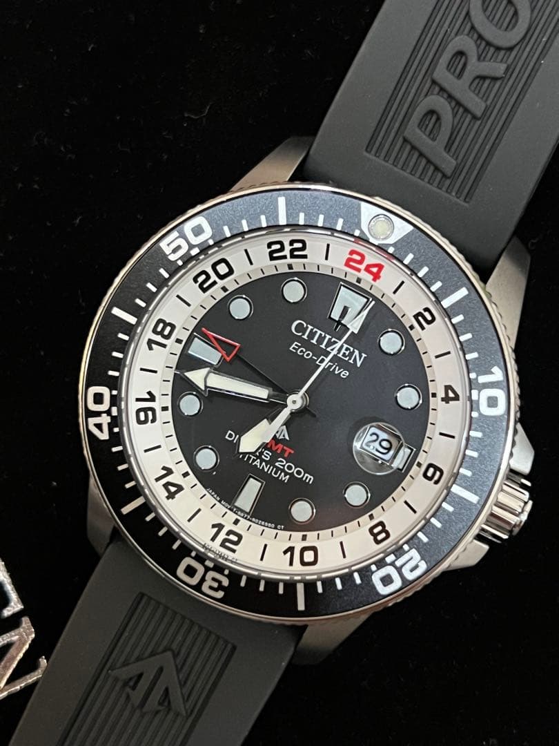 シチズン プロマスター GMT ダイバーズ ウォッチBJ7110-11E