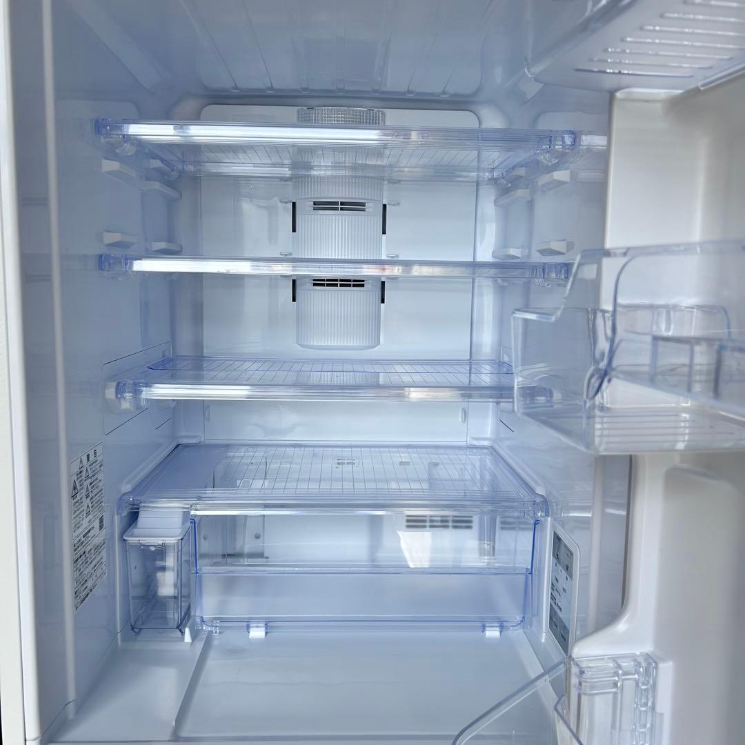 シャープ SHARP 冷蔵庫 SJ-GW35J-W 350L 両開き 2023年