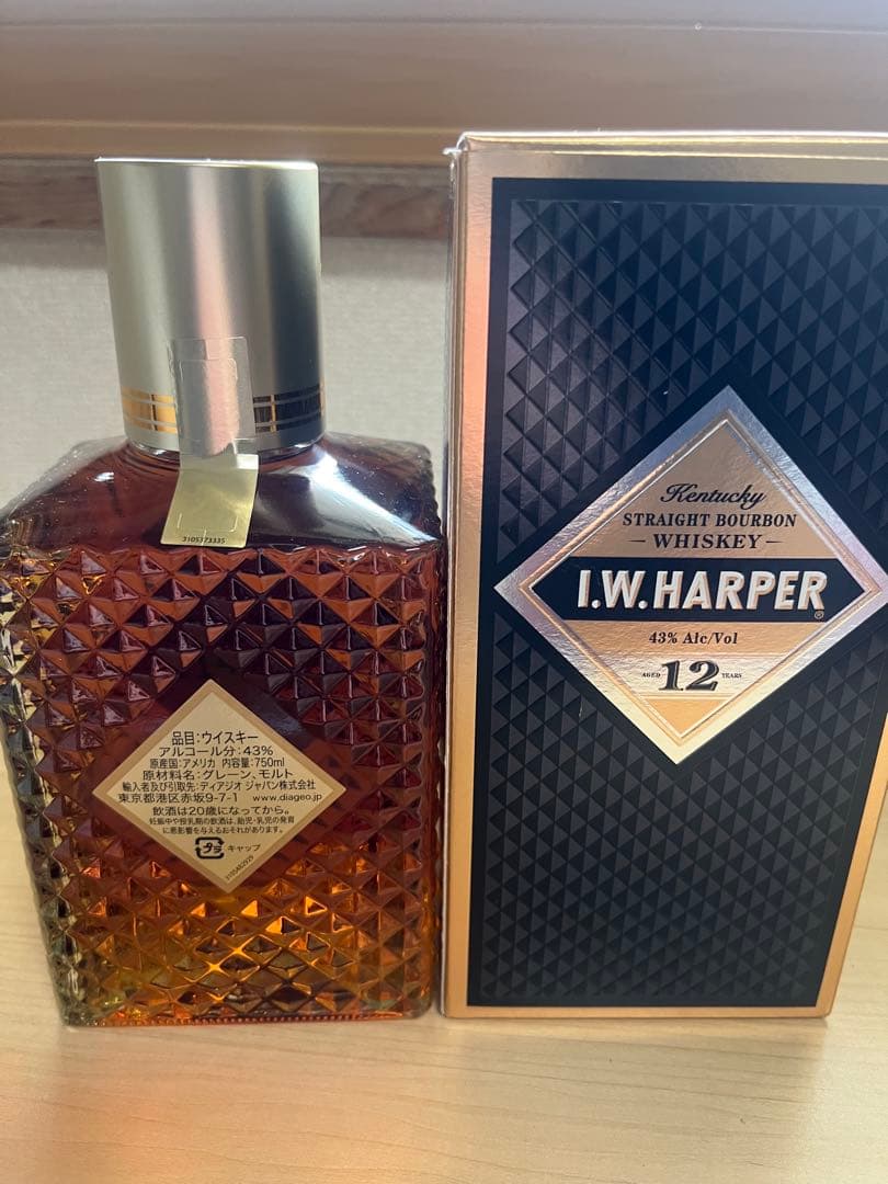 I.W. HARPER 12年 バーボンウイスキー 43%