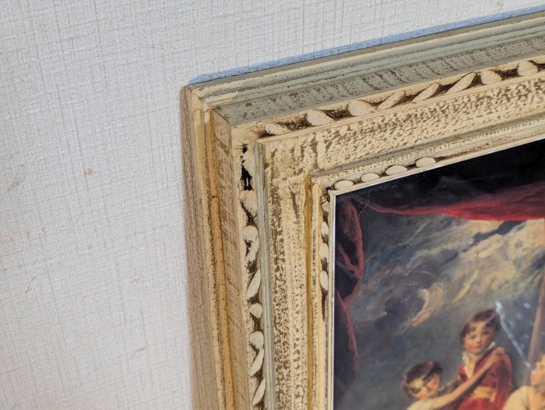 【真作】【複製】複製画　トーマス・ローレンス　フライダー家の子供たち　V97