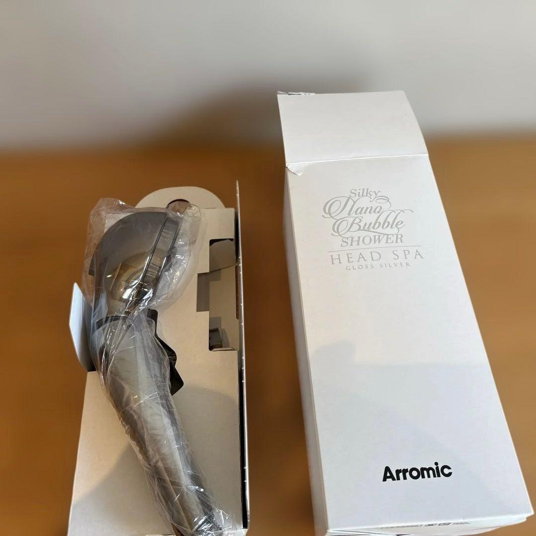 新品未使用　アラミックシルキーナノバブルシャワーヘッドスパ