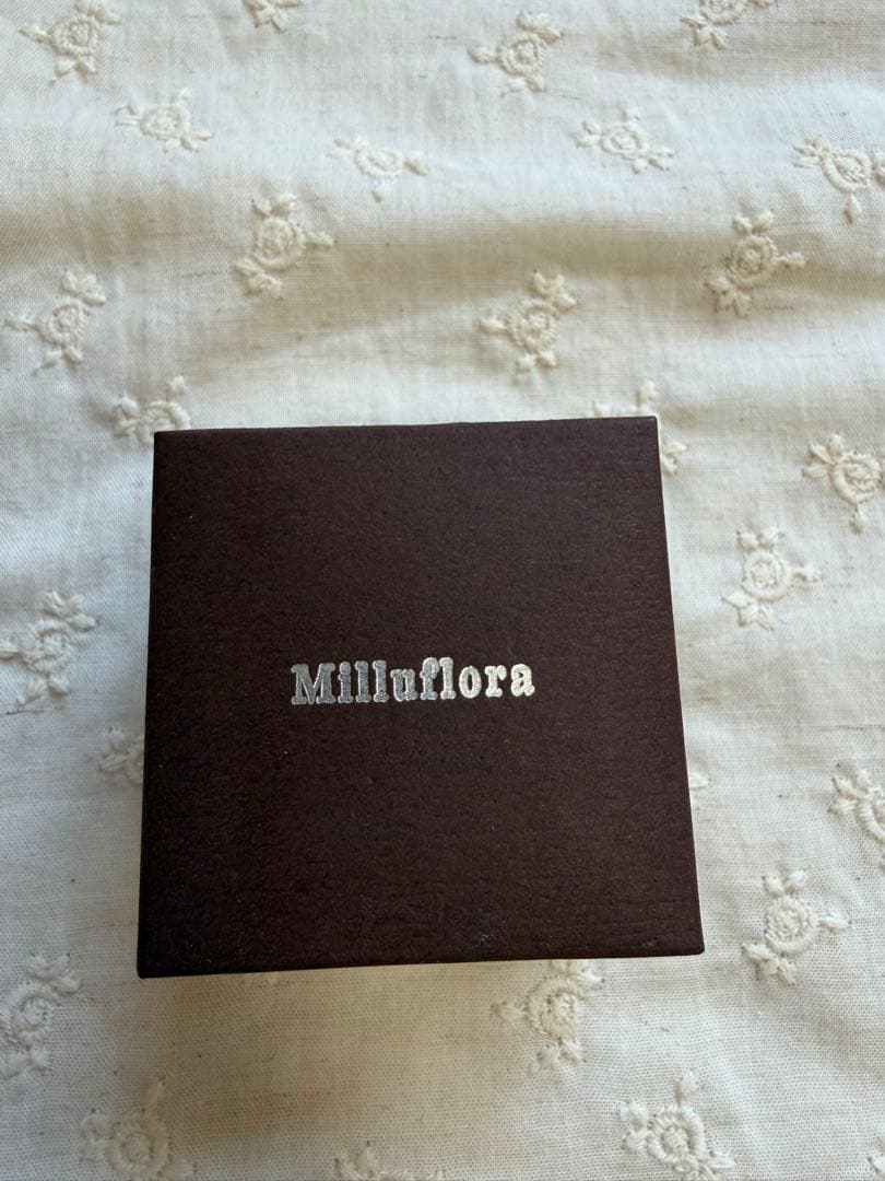 10金 ペリドットリング 11号 ミルフローラ