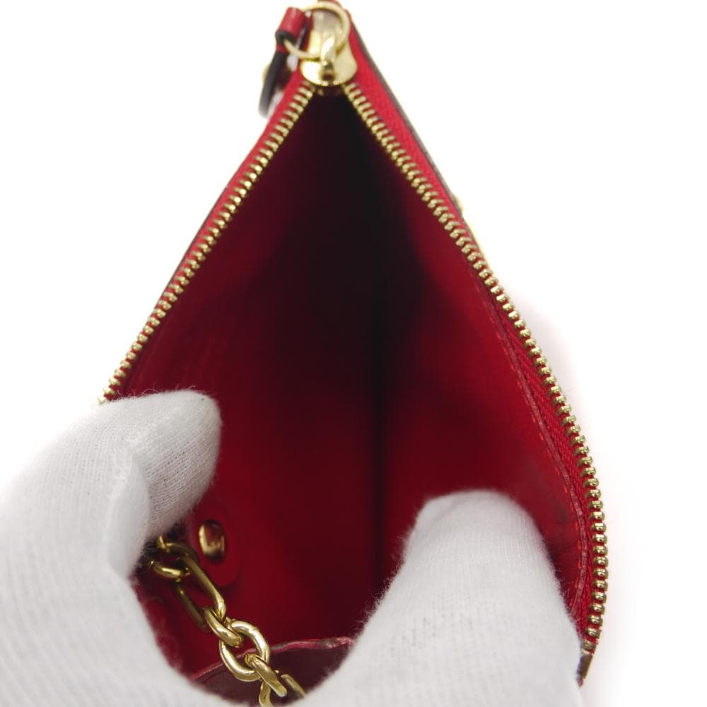 ルイヴィトン ヴェルニ ポシェットクレ ケース M93559 Y04656