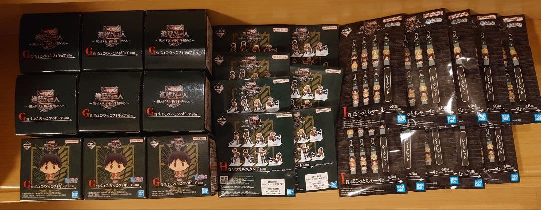 進撃の巨人　一番くじ a賞 b賞 ラストワン　まとめ売り