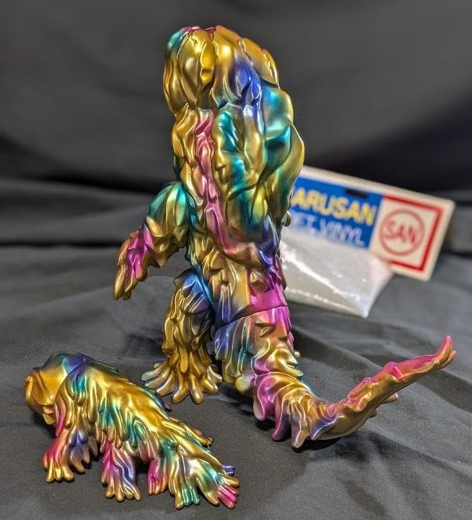 ヘドラ＋水中期（マルサン）モンスターズラボ限定ソフビフィギュア２体セット